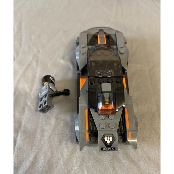 Lego Minifigure and Car McLaren Senna - Picture 1 of 2